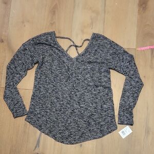 NWT Black Moa Moa Soft Sweater Size Small New